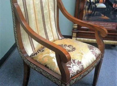 Comfort Armchair Luxury Class Baroque Style Rococo Chairs Chair 1 Seater Upholstery